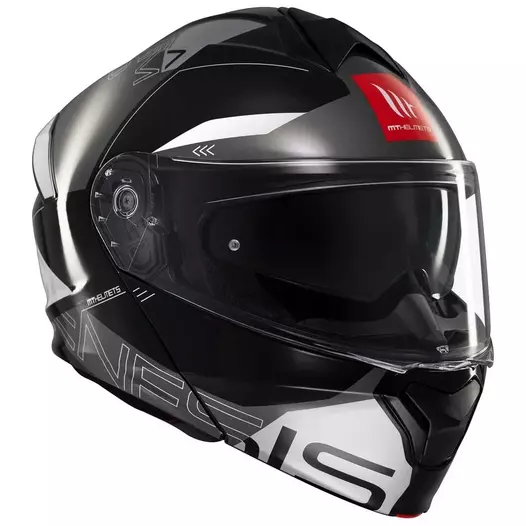 MT Helmets Genesis SV Atempo modular helmet Черно-белый (размер: xs)