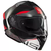 MT Helmets Genesis SV Atempo modular helmet Красно-серый