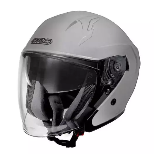 GARI G40 Sunvisor open face helmet матовый серебристый (размер: s)