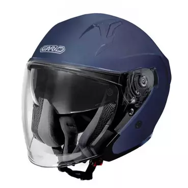 GARI G40 Sunvisor open face helmet Синий