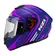 NZI Trendy 2 Connected full face helmet Blue / Matt Pink