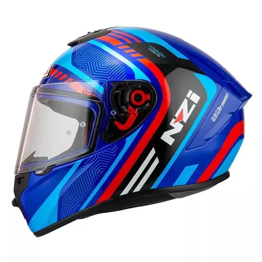 NZI Trendy 2 Connected full face helmet Blue / Red / Blue