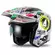 UFO Sheratan open face helmet Серебристый