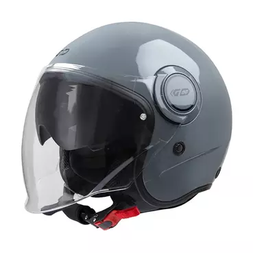 GARI G21 Sunvisor open face helmet Серый