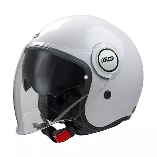 GARI G21 Sunvisor open face helmet Белый (размер: xs)