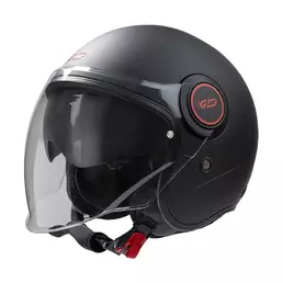 GARI G21 Sunvisor open face helmet Черный