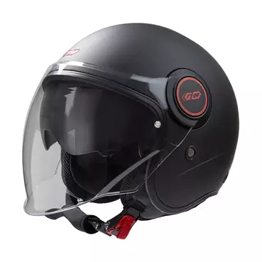 GARI G21 Sunvisor open face helmet Черный