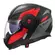 LS2 FF902 Scope II Duria modular helmet Красно-черный