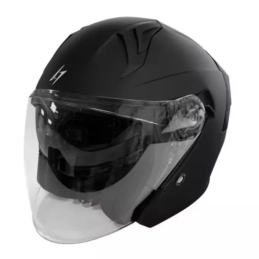 STORMER Run open face helmet Черный