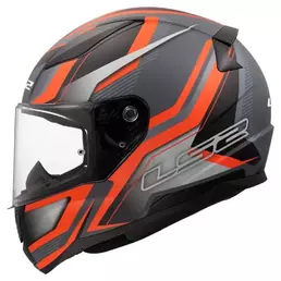 LS2 FF353 Rapid II Flitz full face helmet Orange / Grey
