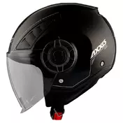AXXIS OF513B Metro S open face helmet Черный