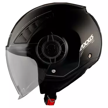 AXXIS OF513B Metro S open face helmet Черный
