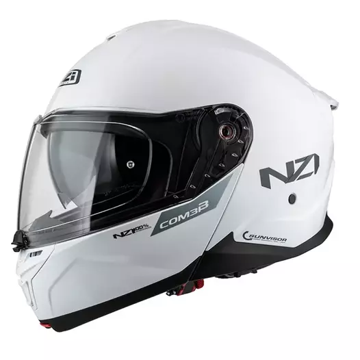 NZI Combi 3 Duo modular helmet Белый (размер: xs)