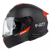 NZI Combi 3 Duo modular helmet Black / Red S / Red V Matt