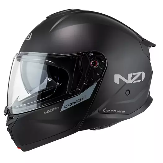 NZI Combi 3 Duo modular helmet Черный (размер: xs)