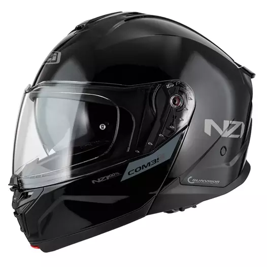 NZI Combi 3 Duo modular helmet Черный