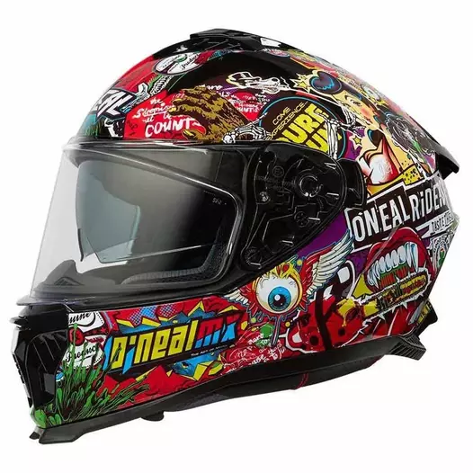 ONeal Challenger Crank full face helmet Черный/Мульти (размер: s)