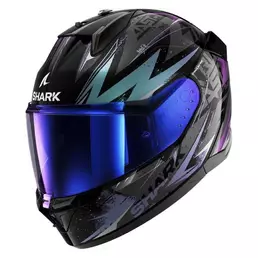 SHARK D-Skwal 3 Blast-R full face helmet Glossy Black / Green (размер: l)