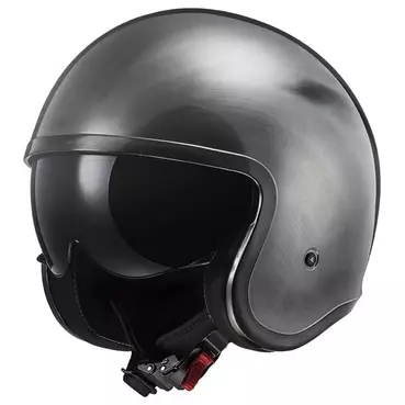 LS2 OF599 Spitfire II Jeans open face helmet Серый