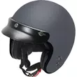 GARI G02X Fiberglass open face helmet Серый (размер: xs)