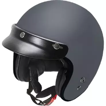 GARI G02X Fiberglass open face helmet Серый