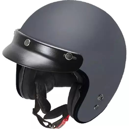 GARI G02X Fiberglass open face helmet Серый (размер: xs)