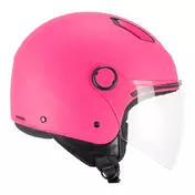 SKA-P 1LH Luke Mono open face helmet Matt Fluo Pink