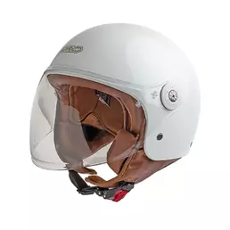 Gari G11 open face helmet Glossy Pearl White