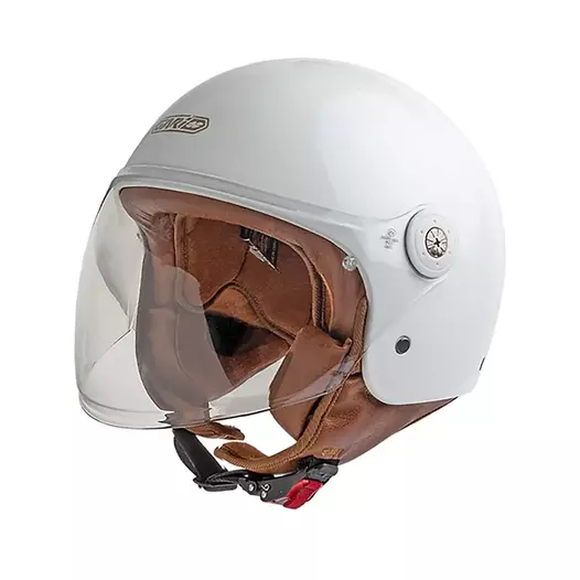 Gari G11 open face helmet Glossy Pearl White (размер: xs)