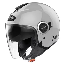 AIROH Helyos Color open face helmet Dark Grey Gloss (размер: xs)