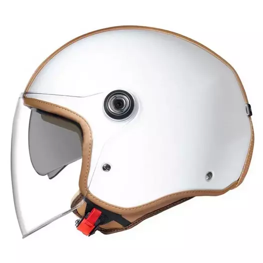 NEXX Y.10 Midtown open face helmet White / Camel (размер: 2xs)