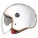 NEXX Y.10 Midtown open face helmet White / Camel