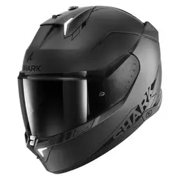SHARK Skwal i3 Blank SP Automatic Lights full face helmet Anthracite / Black / Silver