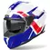 AIROH Spark 2 Dart full face helmet Blue / Red Gloss