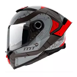 MT Helmets Thunder 4 SV Cheep full face helmet Red / Grey / White