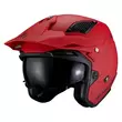 MT Helmets District SV S open face helmet Красный