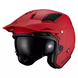 MT Helmets District SV S open face helmet Красный