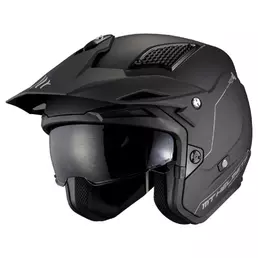 MT Helmets District SV S open face helmet Черный