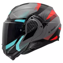 LS2 FF910 Advant II Triple modular helmet Серый