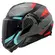 LS2 FF910 Advant II Triple modular helmet Серый