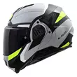 LS2 FF910 Advant II Triple modular helmet Серый