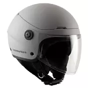 TUCANO URBANO El´Pop open face helmet Matt Light Grey