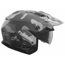 HEBO HTR-P01 V6 Camo open face helmet Черный