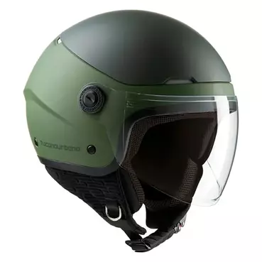 TUCANO URBANO El´Pop open face helmet Green Airbone Opac