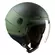 TUCANO URBANO El´Pop open face helmet Green Airbone Opac