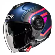 HJC i40N Linia open face helmet Blue / Grey / Pink / Orange