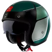 MT Helmets Le Mans 2 SV Luther open face helmet Зеленый