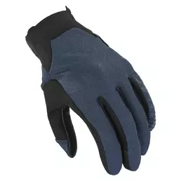 MACNA Obtain perforated leather gloves Синий