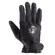HELSTONS Tiger perforated leather gloves Черный