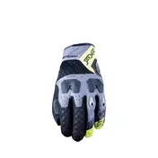 FIVE TFX3 Airflow gloves gris / jaune fluo